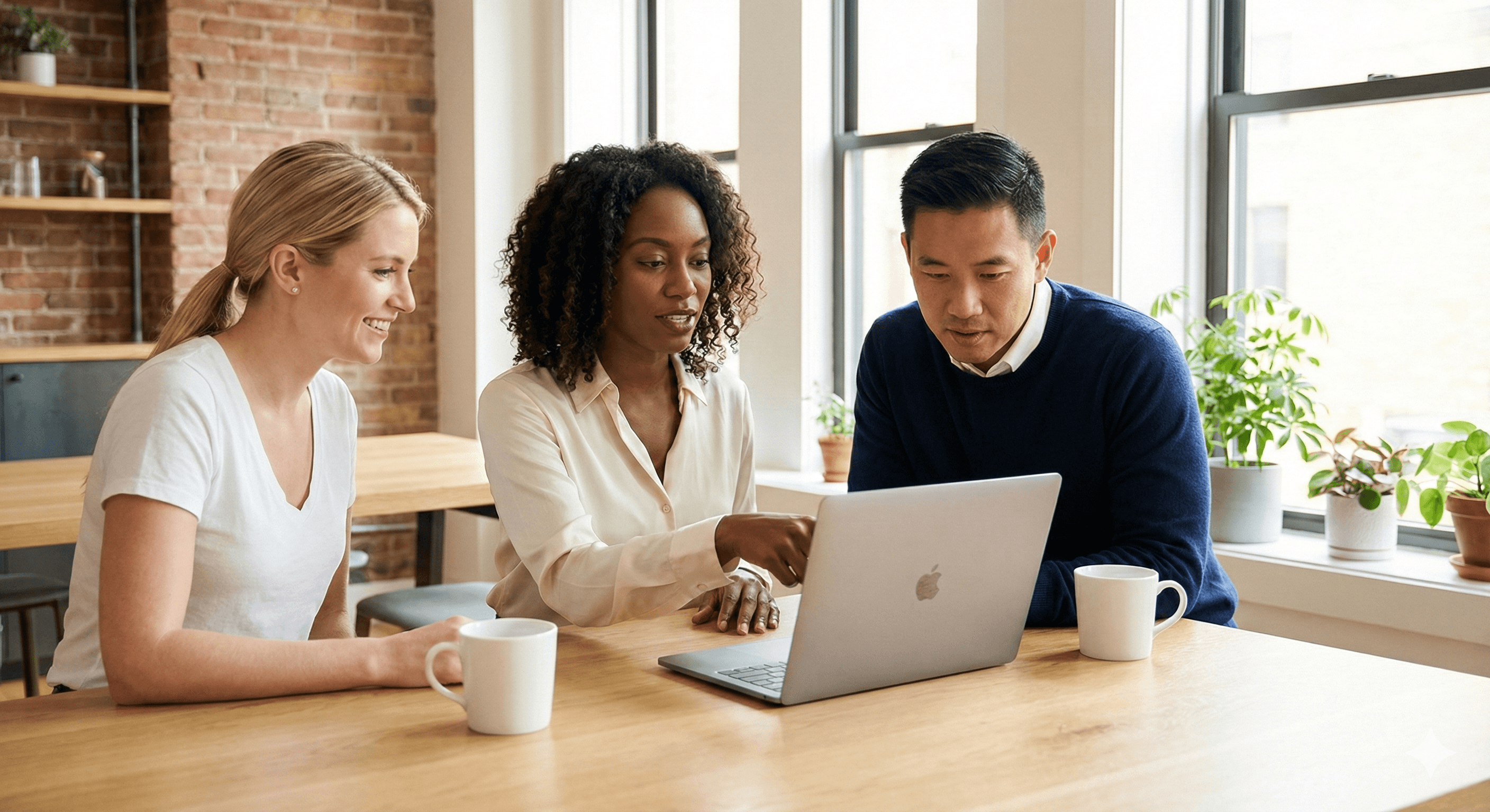 Propel Web Co team collaborating - Clermont web designers